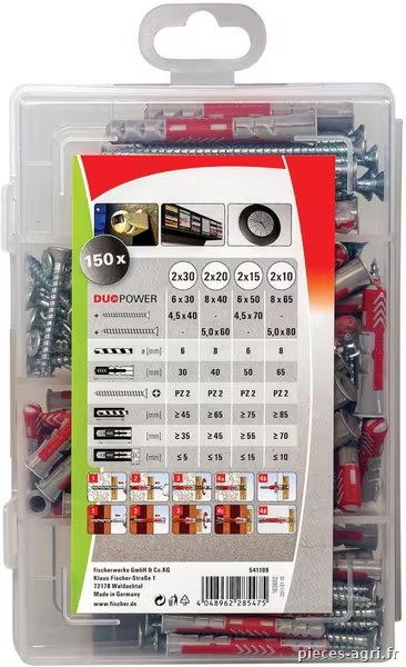 PROFI-BOX DuoPower court/long + vis / Boite de 150 vue 4