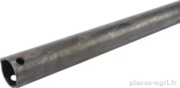 Tube profilé extérieur 1H, couleur citron, diamètre 48 x 41 x 3 mm, longueur : 1 400 mm · réf. 75152541400