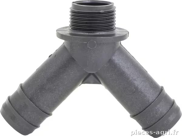 Pièce en Y 45°+embout de tuyau 2x25 mm / 1x30 mm · réf. 8031003