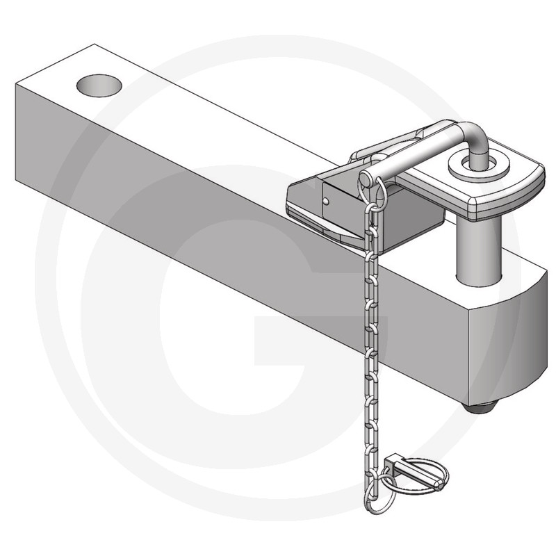 Scharmüller Zugpendel 80x80 L470mm Ø32,5mm Cat. 2 Ø31,5mm · réf. 777108205100