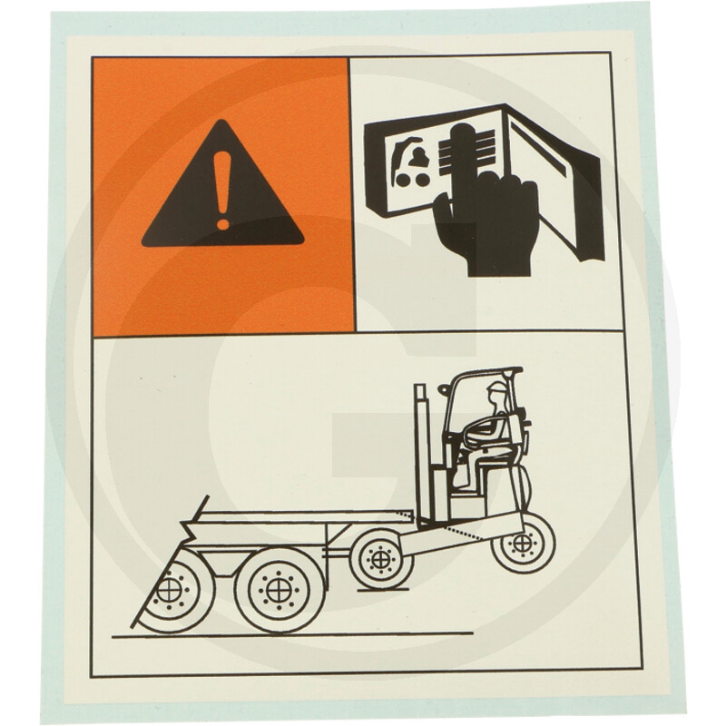 TREX.PARTS Autocollant (en allemand) · réf. 11417494