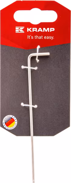Clé hexagonale 4 mm · réf. 1809030040KR
