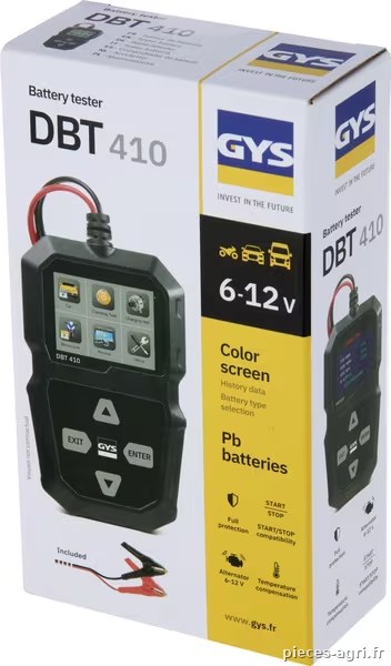 Testeur de batterie DBT410 · réf. 083233GYS