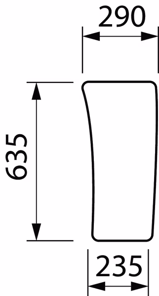 Vitre, avant bas G · réf. 3679548M1