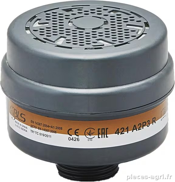 Filtre 421 A2P3 R BLS 4 pièces vue 2