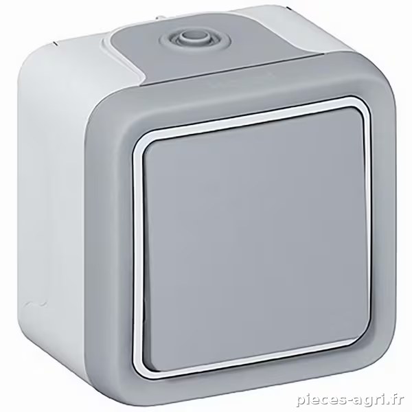 Poussoir NO 10A Plexo IP55 · réf. LEG069720