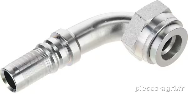 Raccord à sertir 4SH-DN25-1.11/16" ORFS-90° · réf. DAVH252790G2