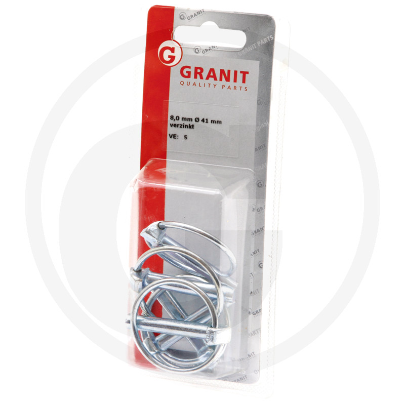 Blister Assortiment de goupilles clips vue 2