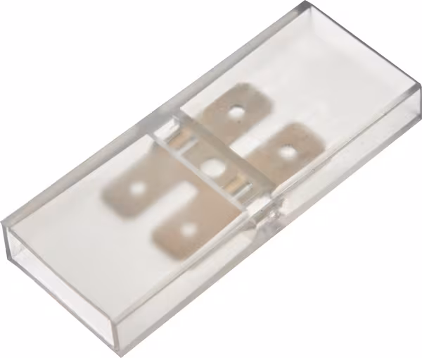 Connecteur isolé double (2/2 broches) 6,3 x 0,8 mm (10x) · réf. LA9345CKR