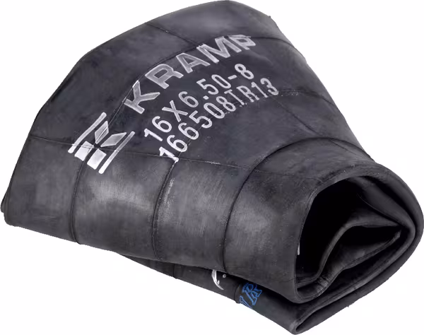 Chambre à air pour jante Ø 8", 16x6.50-8, valve droite TR13, Kramp · réf. 166508TR13