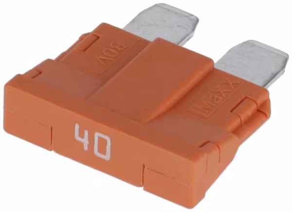 Fusible à lame standard 80V 40A orange paquet de 10x Kramp · réf. FS1840KR