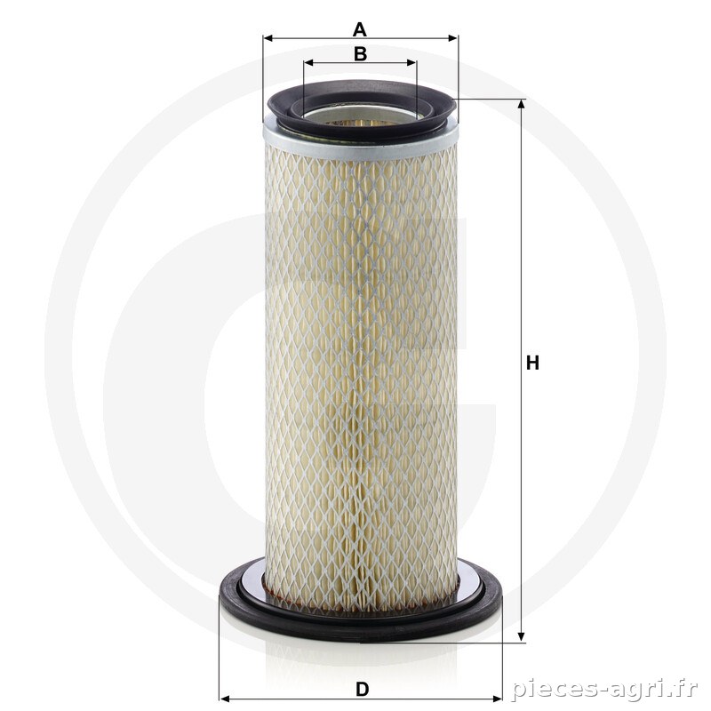 MANN FILTER Filtre à air vue 3