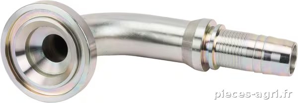Raccord à bride DN20-Ø50,8 90° · réf. PFL202090