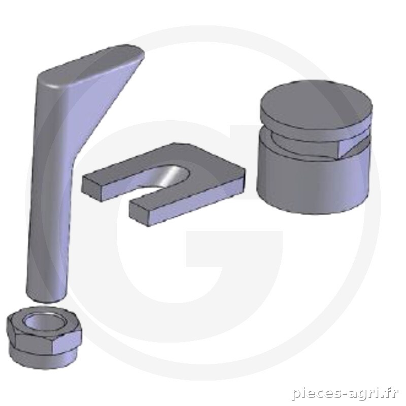 WAP Kit de pièces de rechange droit vue 2
