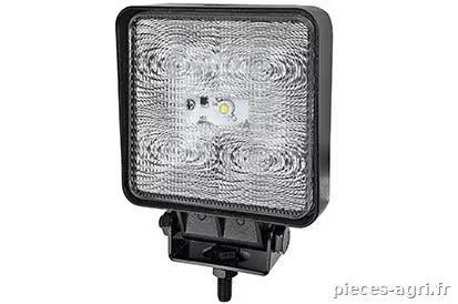 Feu de travail carré à Led 950LM 9-32V · réf. VLC6135