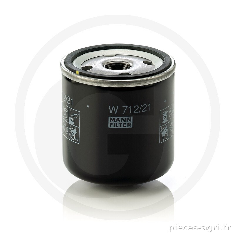 MANN FILTER Filtre à huile moteur vue 2