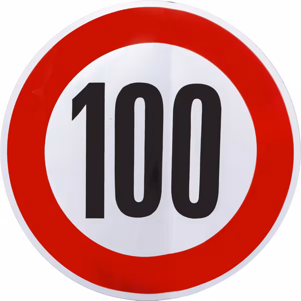 Panneau de signalisation en mé · réf. BL100A