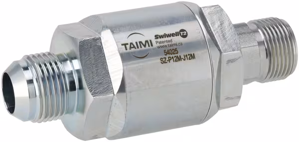 Raccord tournant M 3/4 BSP x M 1-1/16 JIC · réf. SZP12MJ12M