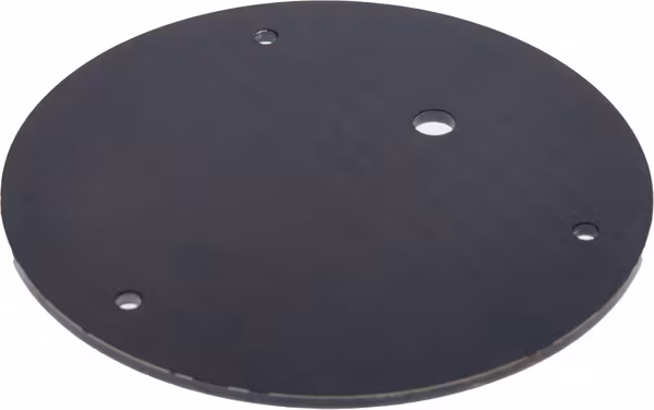 Support de gyrophare à souder pour montage fixe 160 mm · réf. BS2017KR