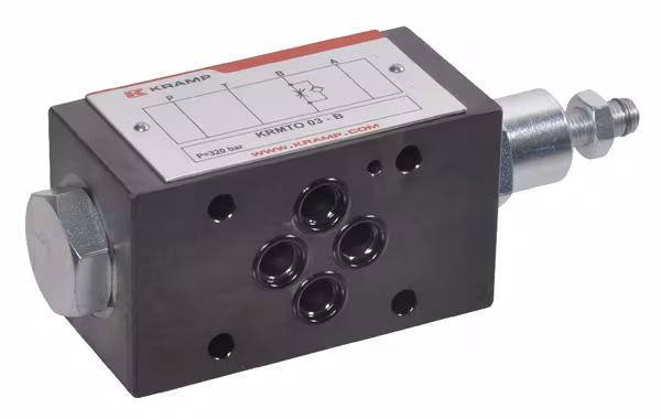Clapet antiretour étrangl. NG6 · réf. KRMTO03B