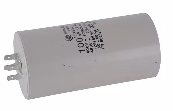 Condensateur avec fiche100µF · réf. FGP013639
