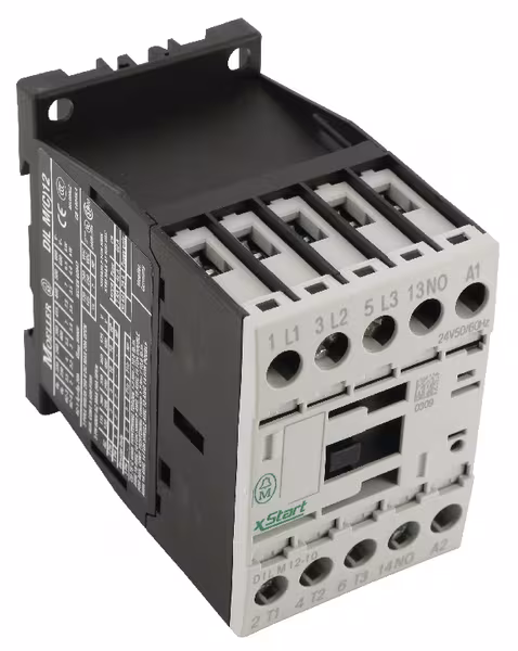 Contacteur de puiss. 12A 5,5kW · réf. DILM121024VAC