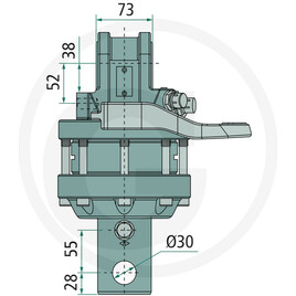 Formiko Hydraulics Rotateur FHR 5.500L vue 3