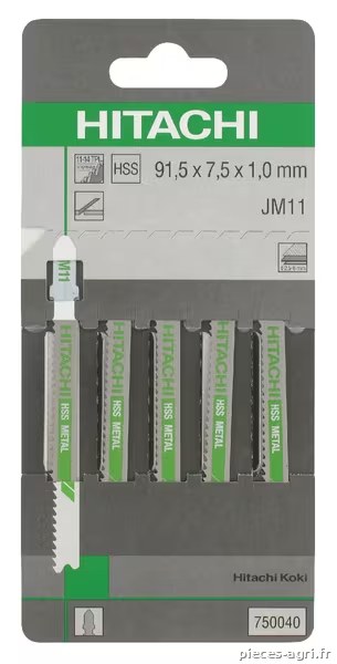Lame de scie sauteuse Hit 5 pc · réf. 750040NF