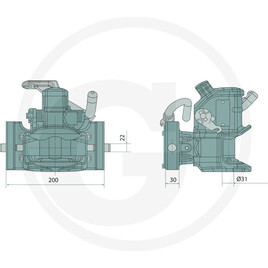 Sauermann Attelage de remorque · réf. 12319571
