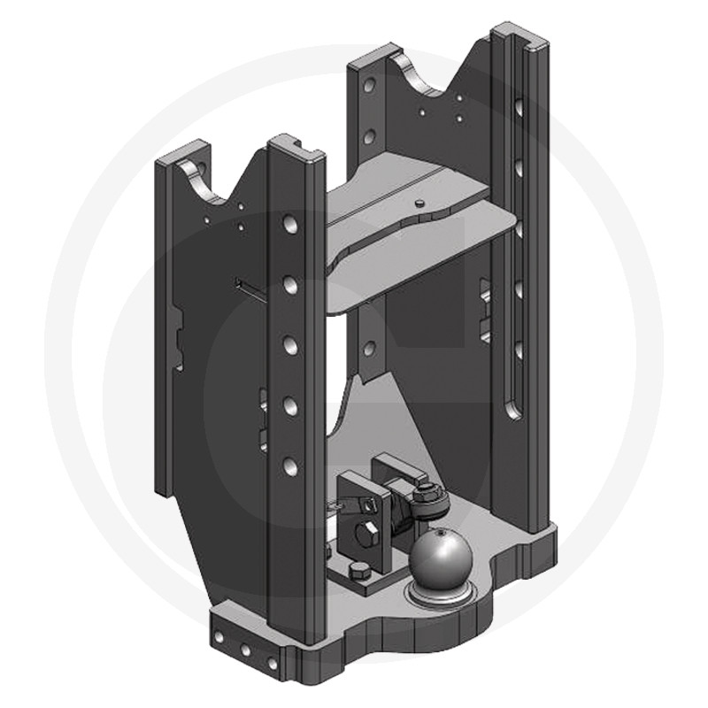 Scharmüller Support d'attelage avec glissières · réf. 777001108900
