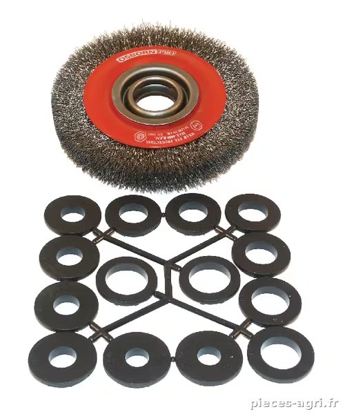 Brosse circulaire 178x23x32mm · réf. WRB12