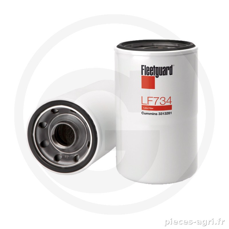 Fleetguard Filtre à huile moteur vue 2