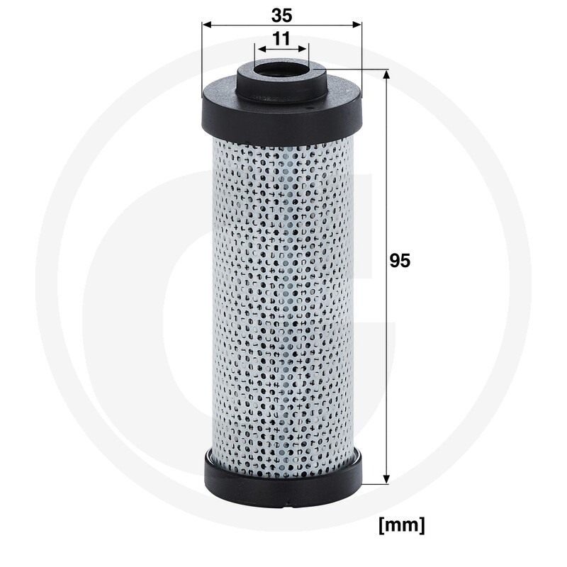 MANN FILTER Filtre à huile hydraulique vue 2