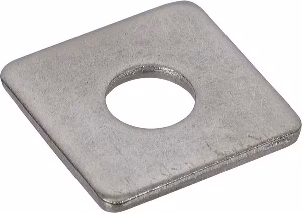Plaque de fermeture carrée M10 inox A2 · réf. 43610RVS