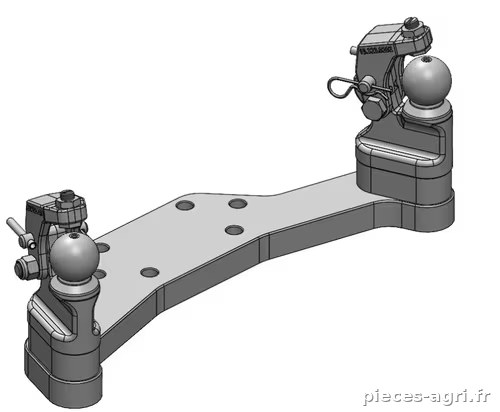 Direction forcée K50® D/G avec dispositif de maintien pour 45-50 mm (TP) · réf. 00522140A02