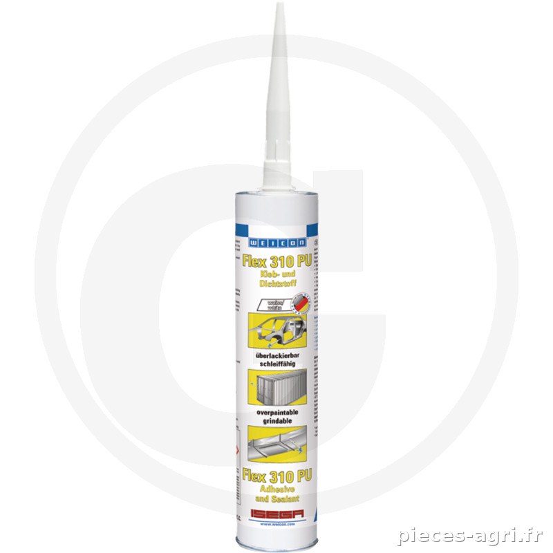 WEICON Colle et mastic gris RAL 7000 · réf. 50013302310