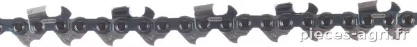 Chaîne de tronçonneuse 3/8" 1,6mm 56 DL dent à angle droit Oregon · réf. 75EXL056E