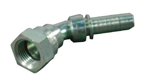 Raccord DN10-3/8 BSP 45° · réf. PFK10645