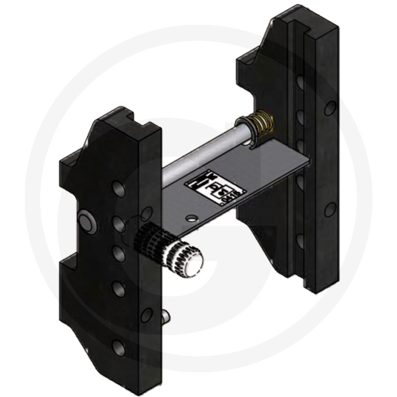 Walterscheid Support d'attelage avec glissières · réf. 770KU355L