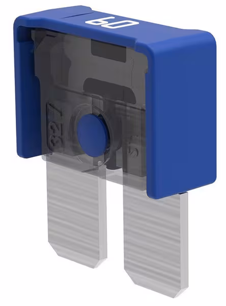 Fusible à lame compacte Maxioto 60A, bleu (x5) · réf. FS760MC