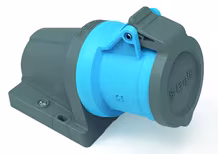 Prise murale CEE 32A triphasée 230V IP44 QC IQ 92x94 · réf. B0110646