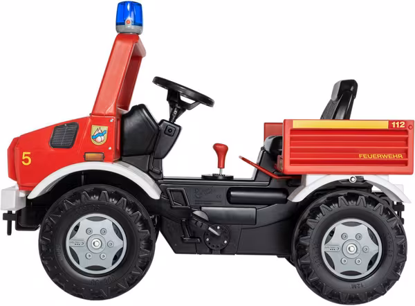 Camion de pompiers Unimog vue 4