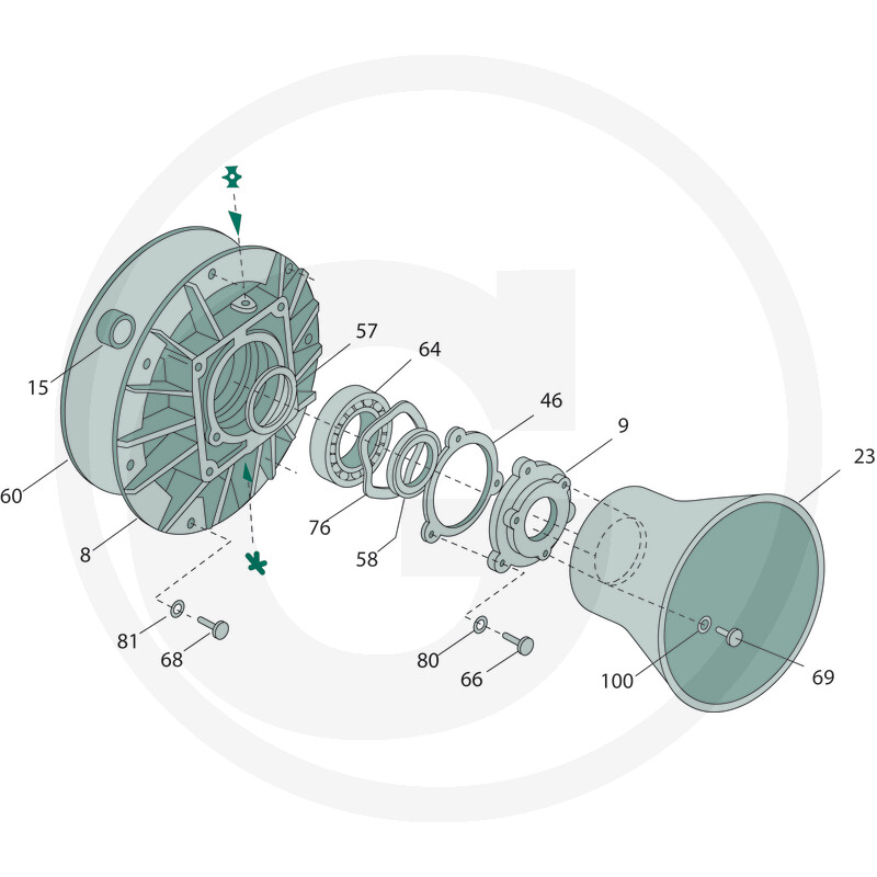 Jurop Bague support · réf. 4051610508100