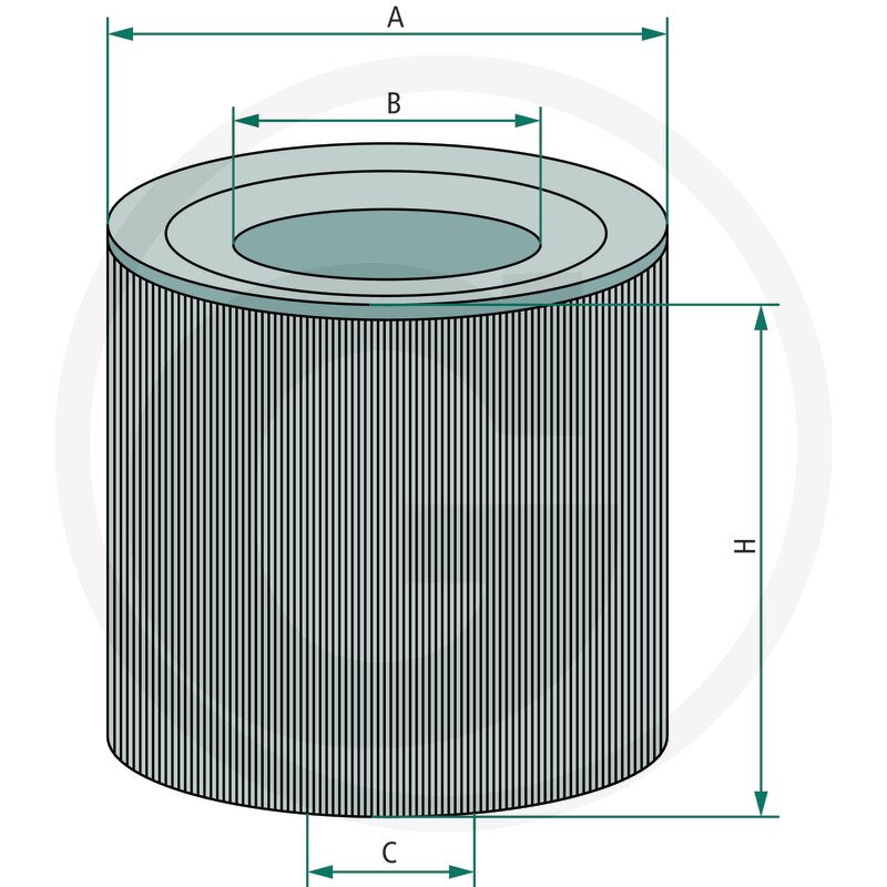 MANN FILTER Filtre hydraulique · réf. 565HD15174X
