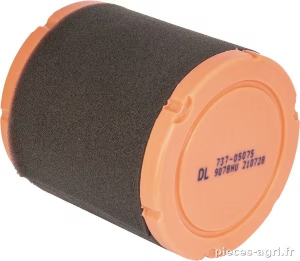 Filtre à air avec pré filtre vue 3