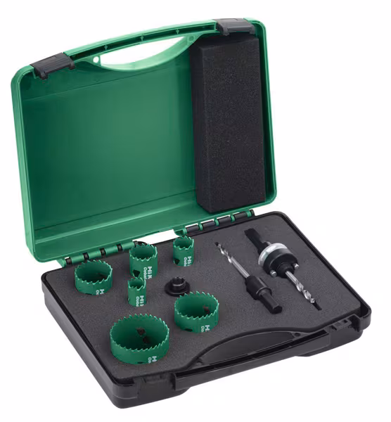 Kit de scie cloche 9 pièces · réf. 4101071