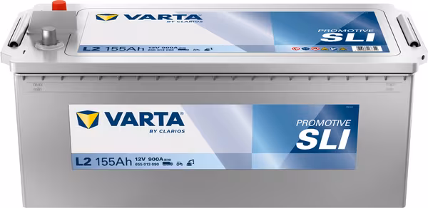 Batterie 12V 155Ah 900A L2 VARTA Promotive SLI · réf. 655013090