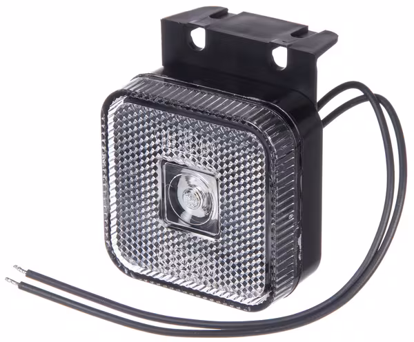 Feu de gabarit LED, carré, 12-24V, 65x65x28mm, Kramp · réf. LA30138