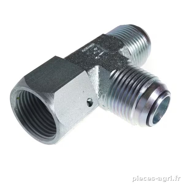 Raccord T renverse orientable JIC/UNF 1 1/16 · réf. LOU17