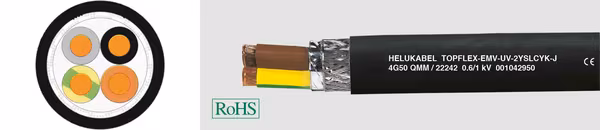 Câble EMV-UV-2YSLCYK-J · réf. EMVUV2YSLCYKJ425